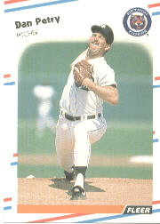1988 Fleer Baseball Cards      067      Dan Petry